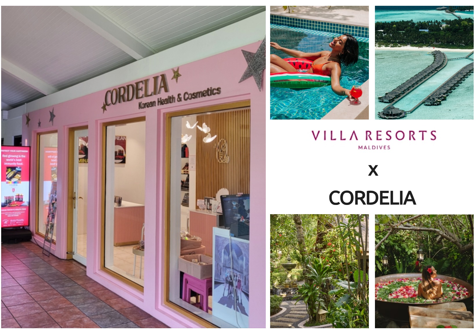 Villa Resorts × Cordelia